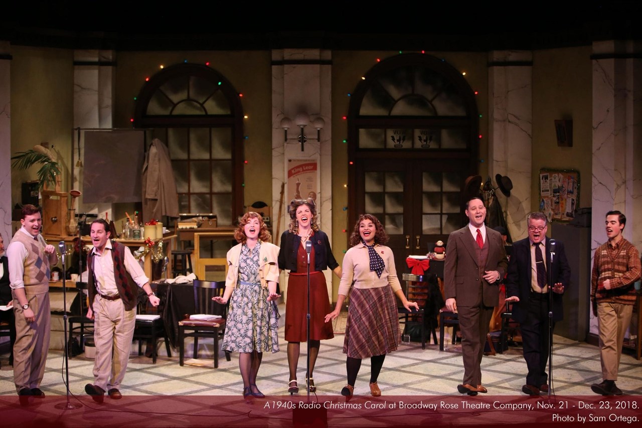 A 1940s Radio Christmas Carol