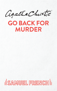 Go Back for Murder