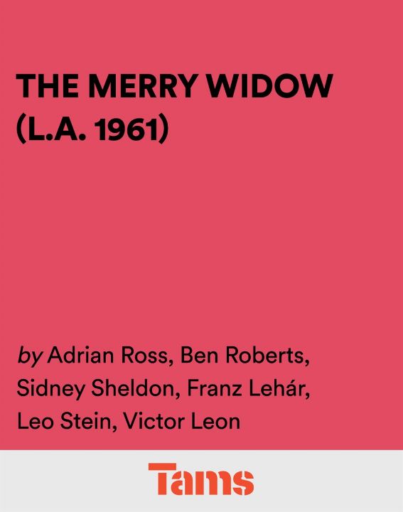 The Merry Widow (L.A. 1961)